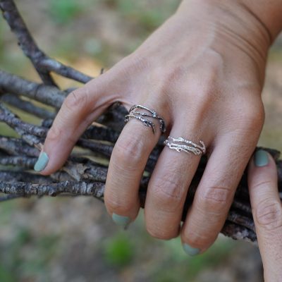 Anillo abierto de Rama | Twigs