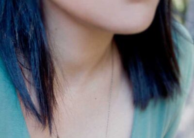 Collar de rama Twigs | gargantilla de plata de ley